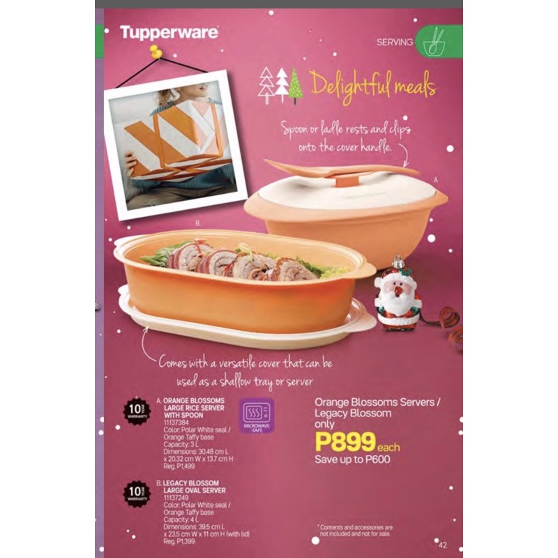 Legacy Oval Server 4L Tupperware