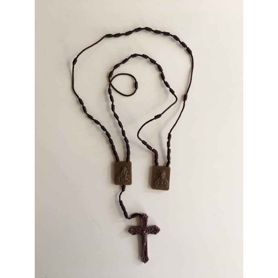 Rosary Scapular Our Lady of Mount Carmel Plain Shopee Philippines