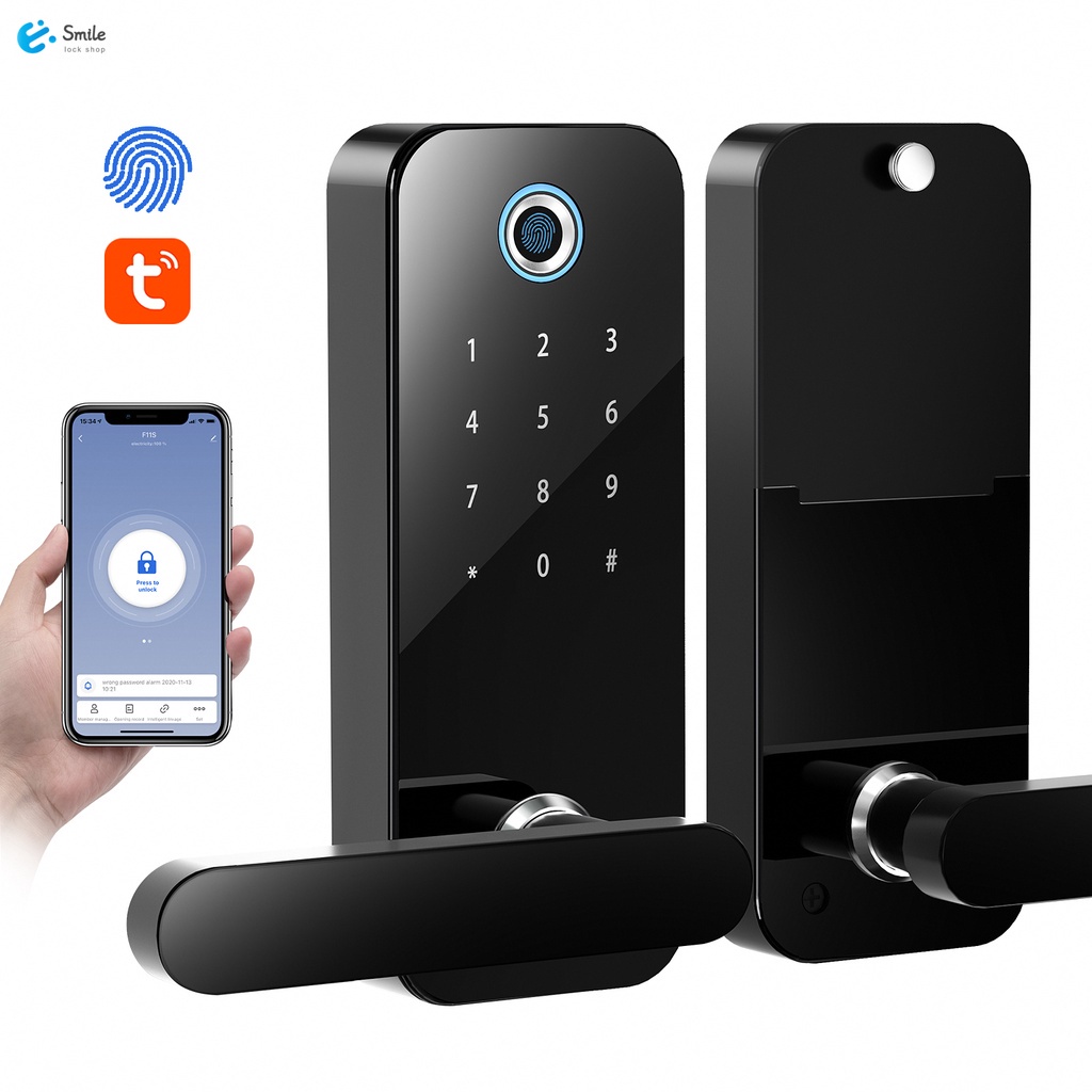 Ready Stock F11S Smart Lock Fingerprint Lock Tuya Bluetooth Smartphone ...