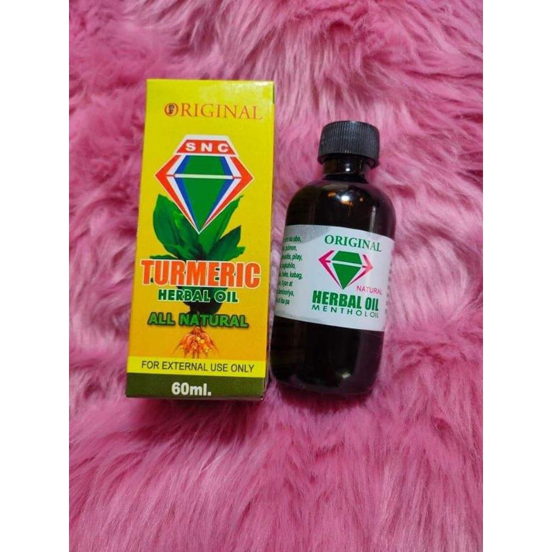 SNC TURMERIC herbal oil all natural 60ml Shopee Philippines