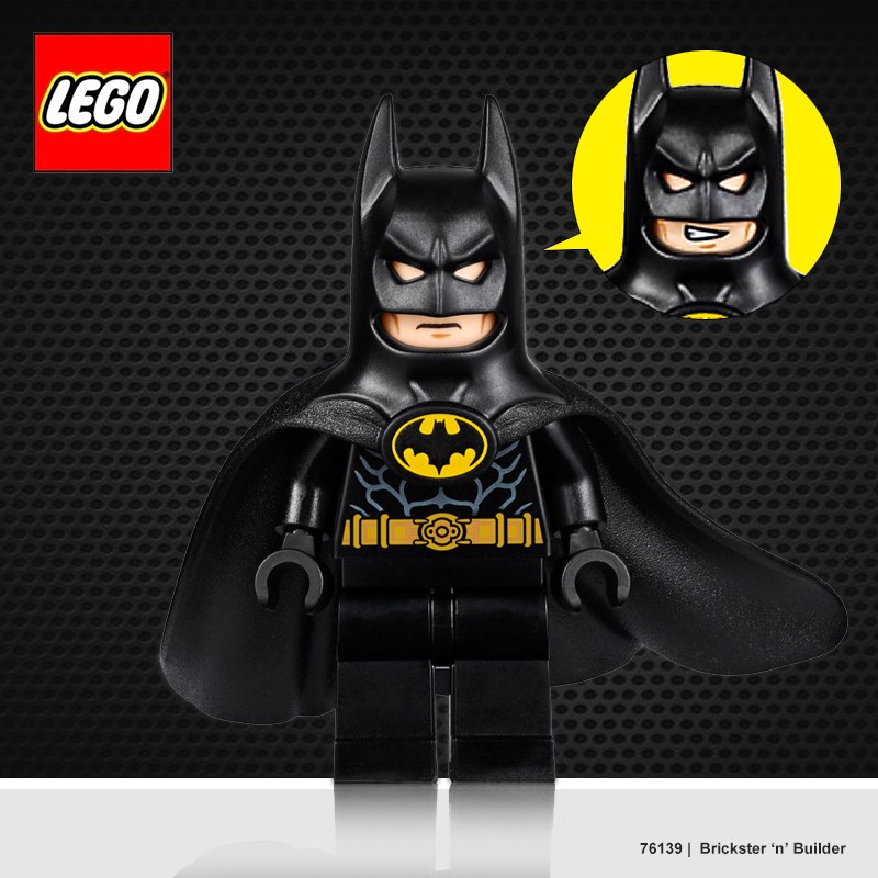 LEGO DC 76139 Tim Burton s Batman Batman Michael Keaton Minifigure New