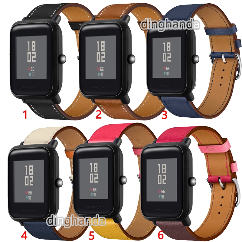 Leather Band Strap for Huami Amazfit Bip Lite Bip S U Bip 3 pro Shopee Philippines