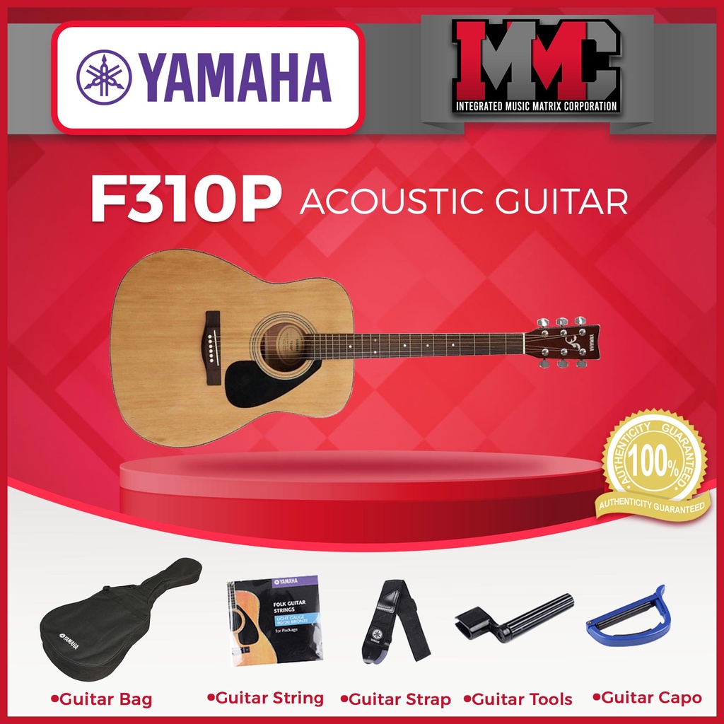 YAMAHA F310P STEEL ACOUSTIC GUITAR | Shopee Philippines