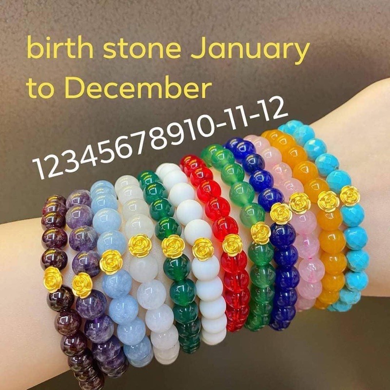 Birthstone beads deals