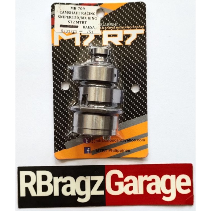 MTRT Racing Camshaft Stage 1, Stage 2 - Yamaha Sniper 150 / MX King ...