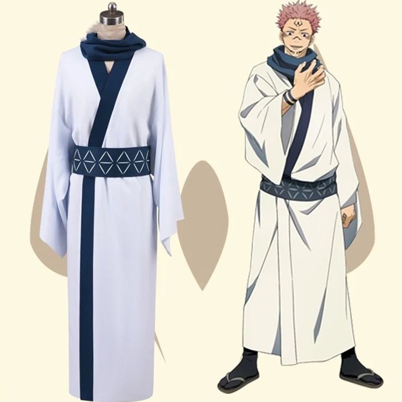 Ready Stock !!! Jujutsu Kaisen Ryomen Sukuna Cosplay Costume Kimono ...