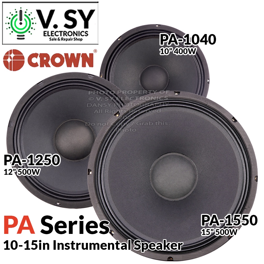 Crown pa sale system