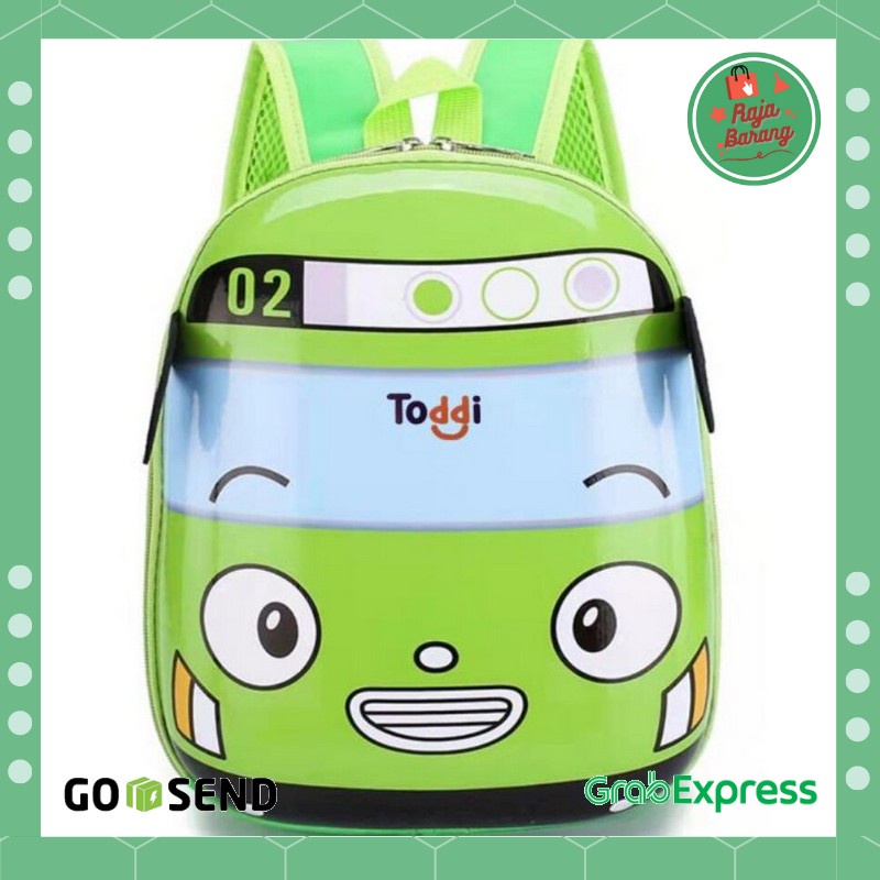 Children's School Backpack Tayo Bus Model Backpack | Shopee Philippines