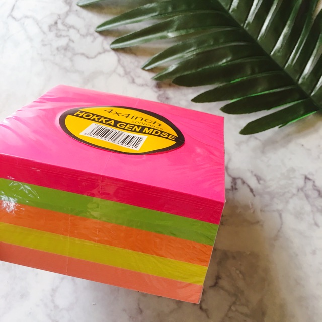 4X4inch Sticky note 500pages | Shopee Philippines