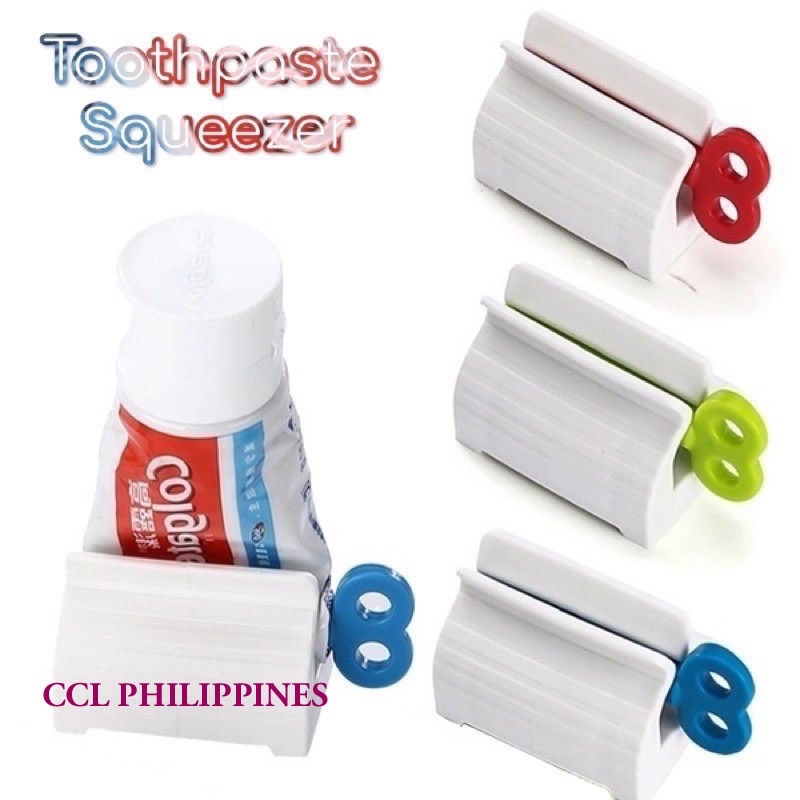 CCL PH Japanese Toothpaste Squeezer Rolling Tube Toothpastes Tube Lazy Face Wash Manual Hand