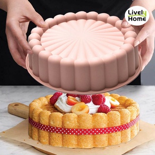 6/8/9 Silicone Round Bread Mold Cake Pan Muffin Mould Bakeware