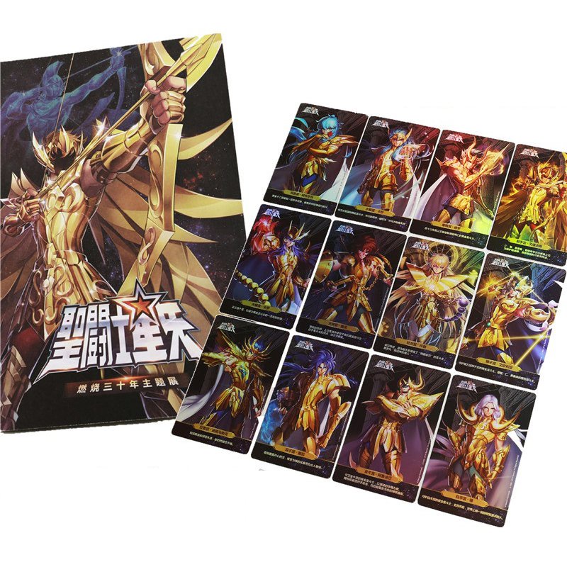 Saint Seiya Goud Heiligen Collection Flash Card 30th Anniversary ...