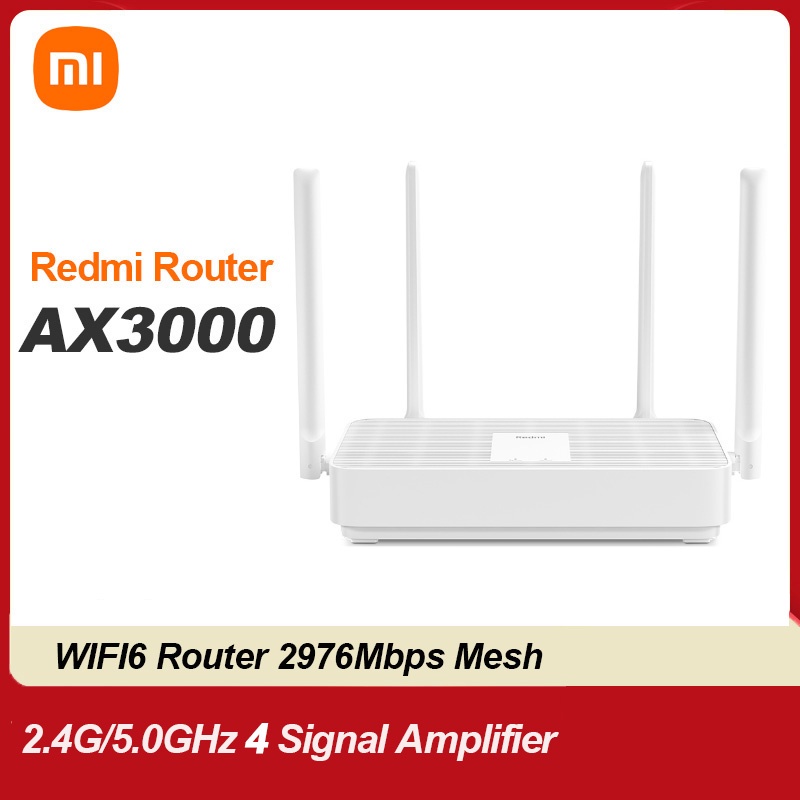 Xiaomi Mesh System AX3000 Chinese Version Wifi Router 2.4G 5.0