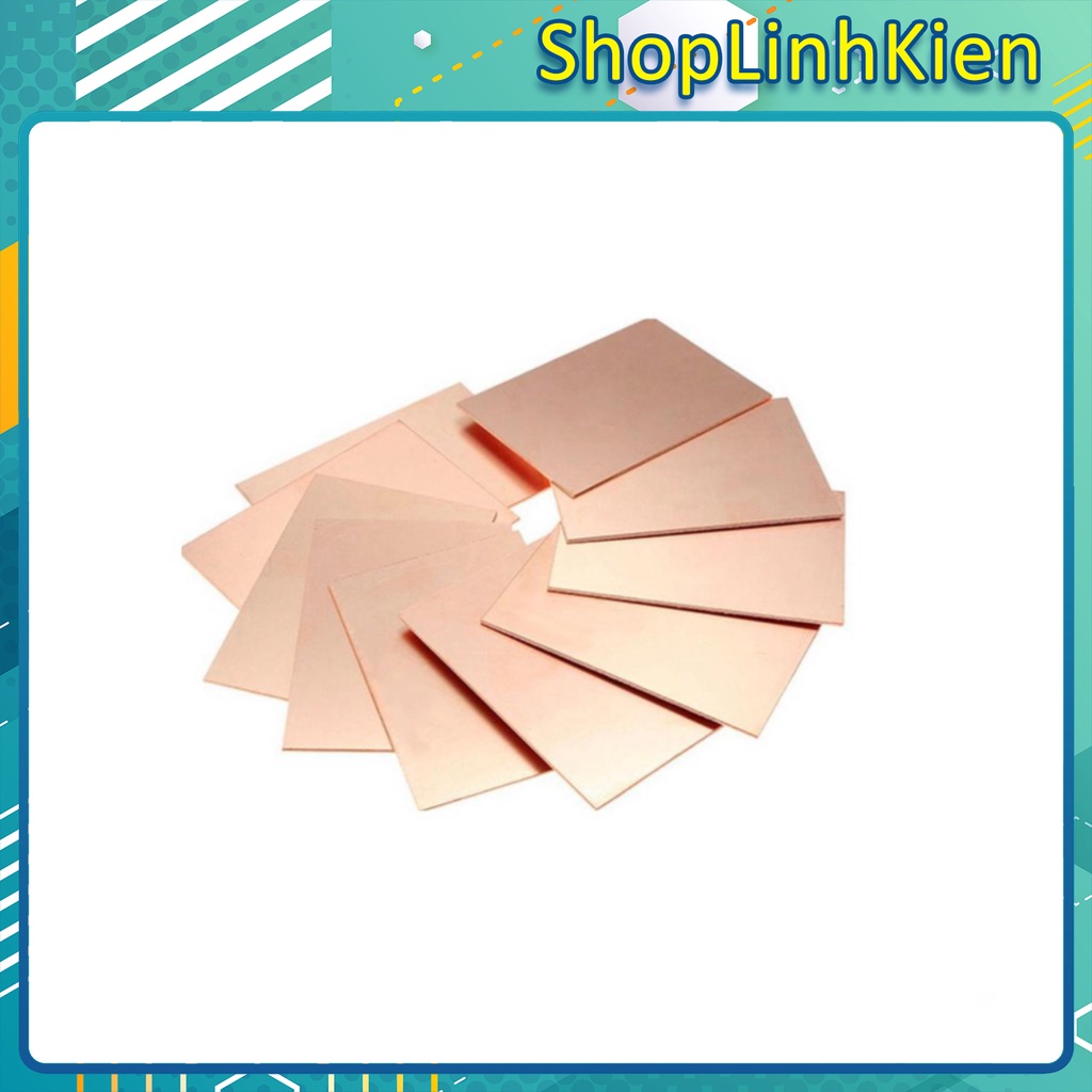 Copper Board For Printing A4 1Sided KB Wood / FR4 Copper 1.6mm 1Sided