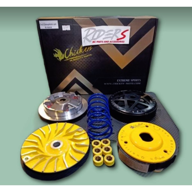 CHICKEN RACING COMPLETE CVT SET for NMAX/AEROX/MIO SPORTY/MIO M3/HONDA ...