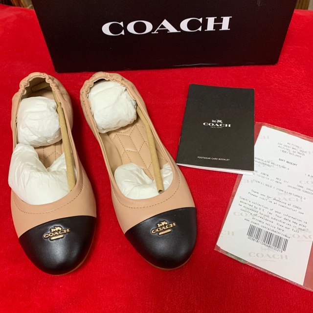 Coach clearance ballet shoes