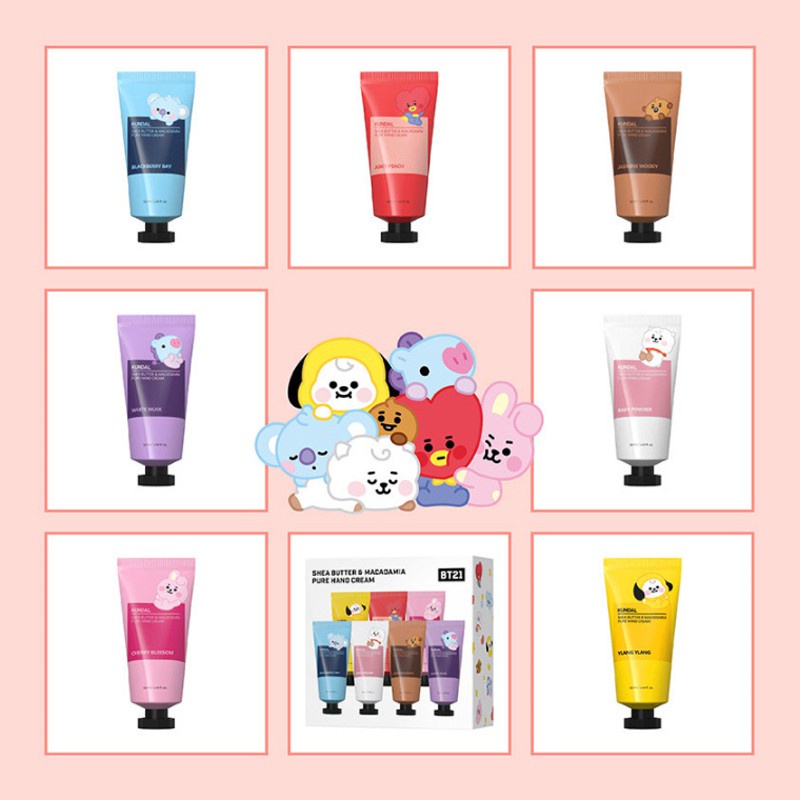 BT21 2024 shea butter & macademia hand cream