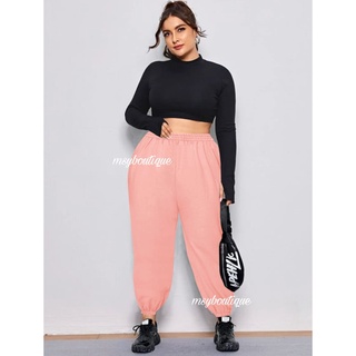 MSY BOUTIQUE PLUS SIZE TRENDY BAGGY SWEAT PANTS [PS JOGGER]