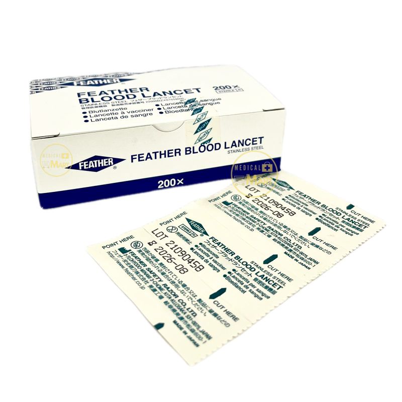Blood Lancet,FEATHER 200's Shopee Philippines