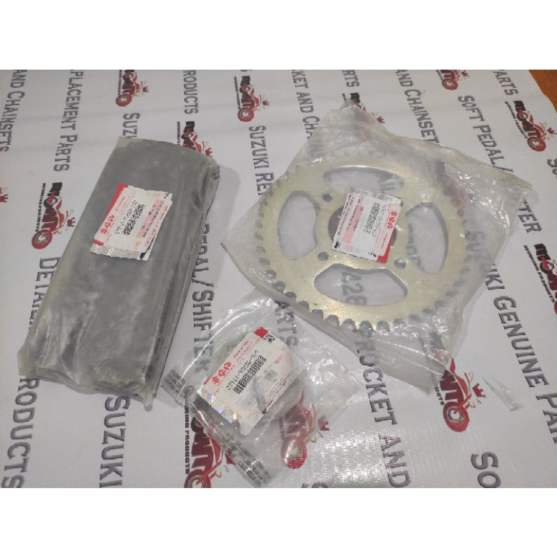 suzuki gixxer 155 chain sprocket price