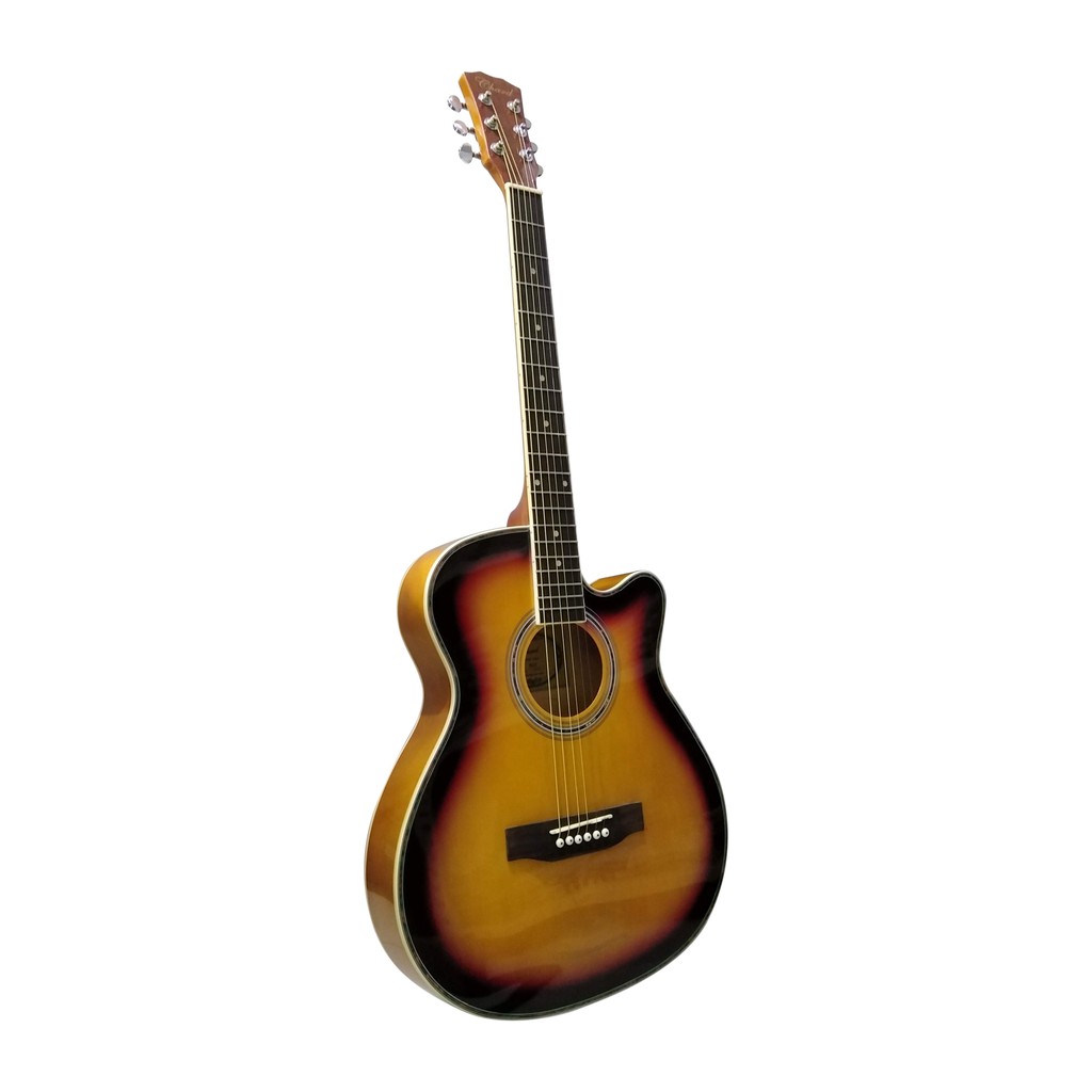 Chard Acoustic Guitar EA12 without EQ - Sunburst | Shopee Philippines