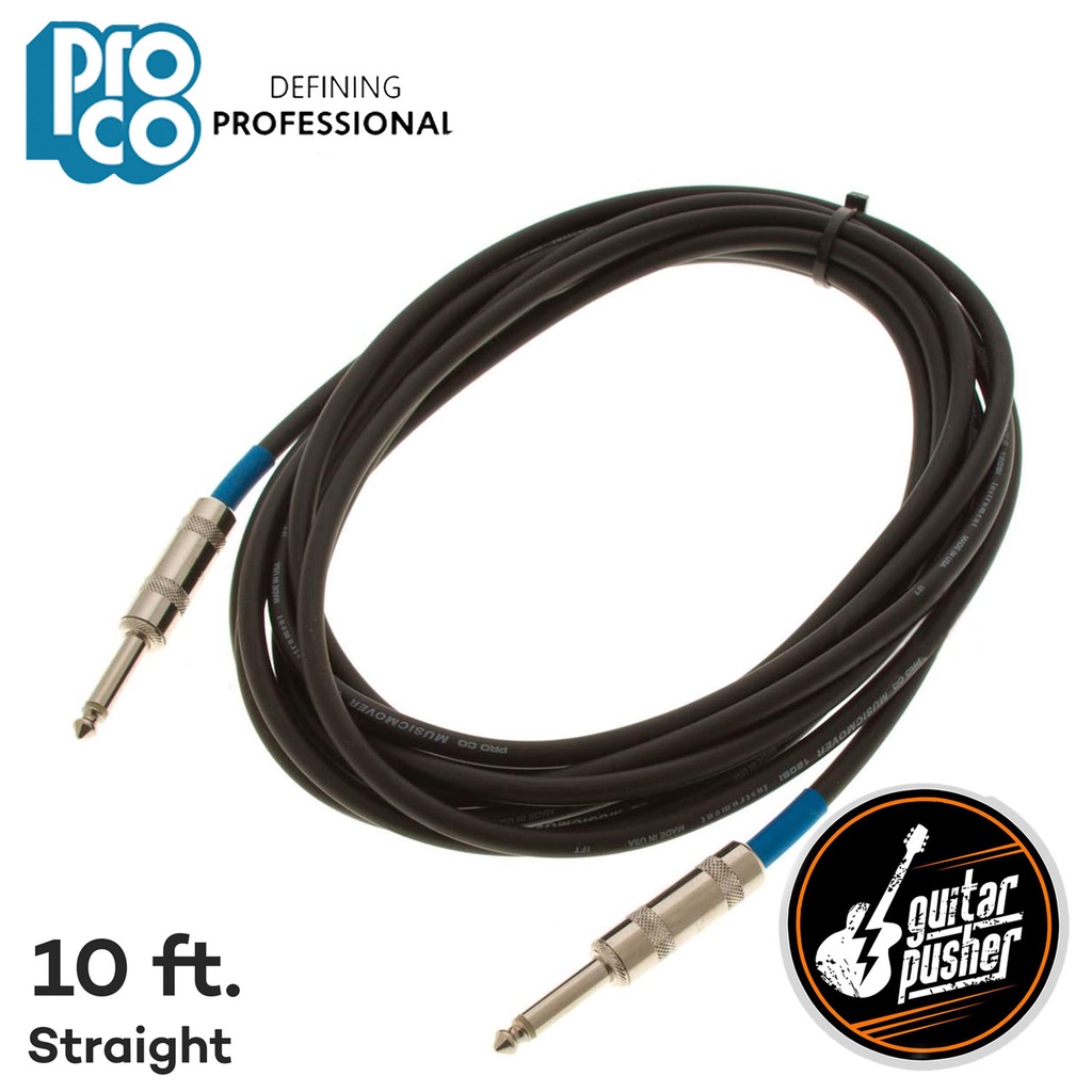 Proco Usa Excellines Premium Guitar Cable | Shopee Philippines