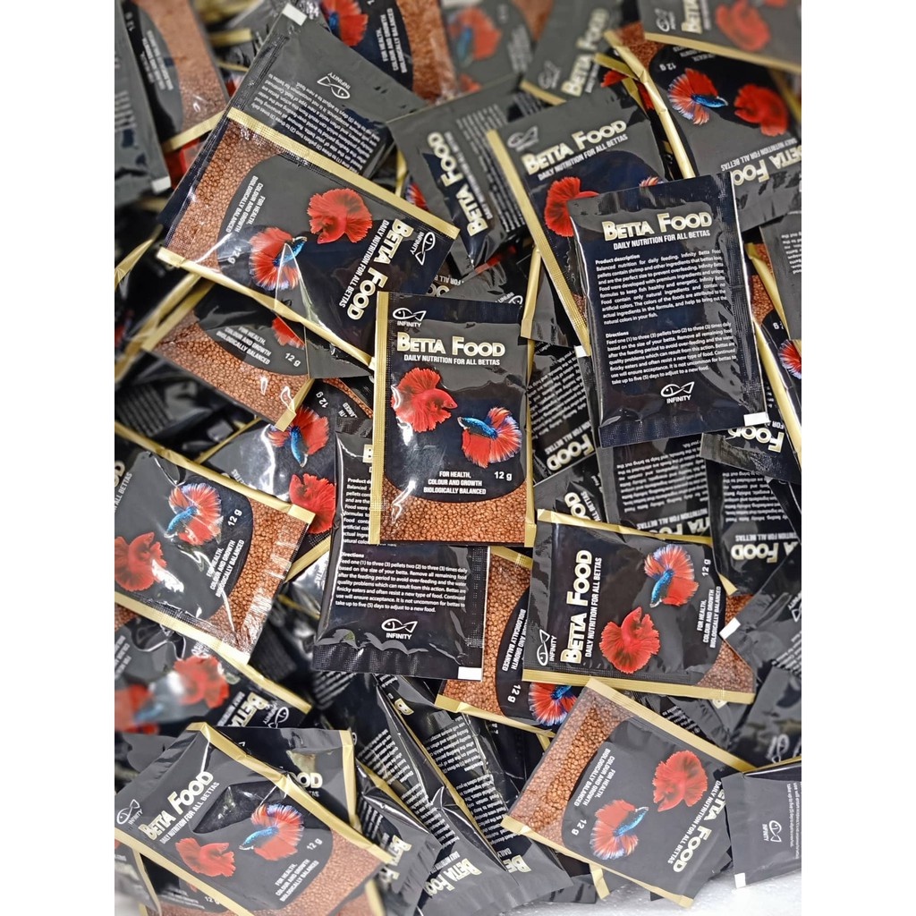 Infinity Betta Food High Protein Daily Nutrition for Bettas Grooming