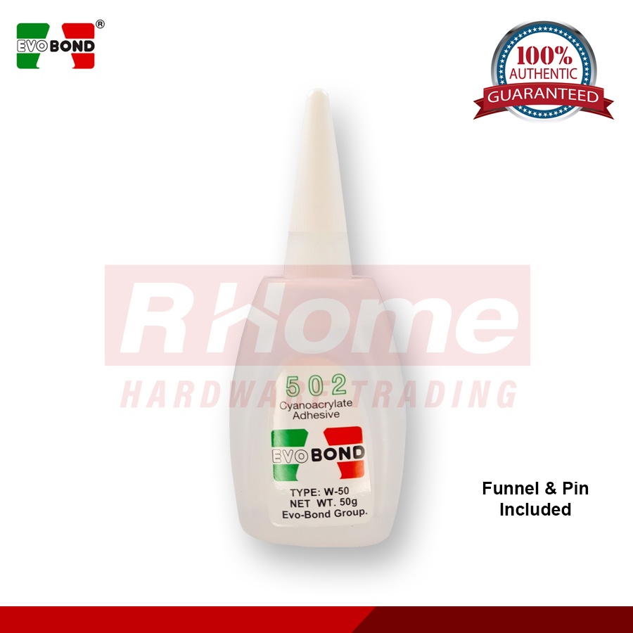 50 GRAMS EVO BOND Cyanoacrylate Evobond Adhesive Glue Shoe DIY Crafts