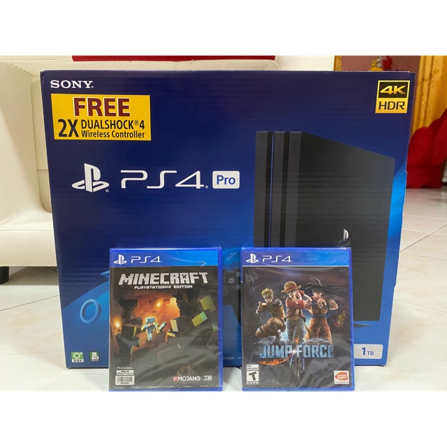 Minecraft on best sale ps4 pro