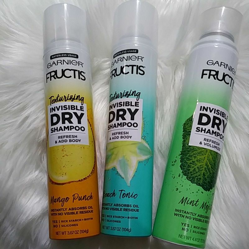 Garnier Invisible Dry Shampoo 126g Shopee Philippines