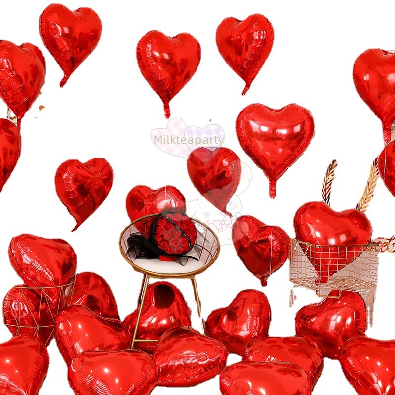 18inch Heart Balloon Aluminum Foil Balloons Party Decorations Baby ...