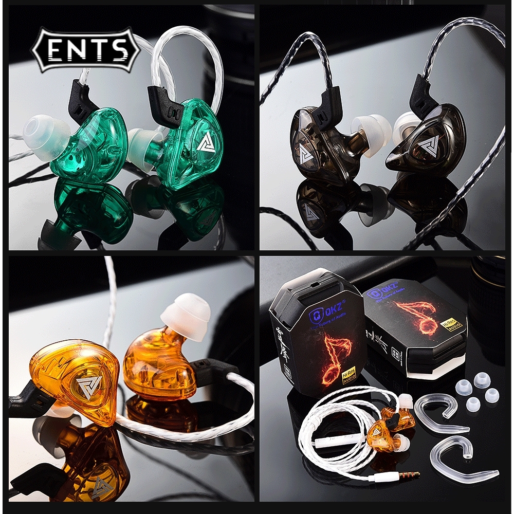 【COD】QKZ AK5 Portable Heavy Bass In-Ear Wired Music Lightweight ...