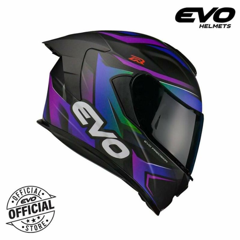 Evo store helmet purple