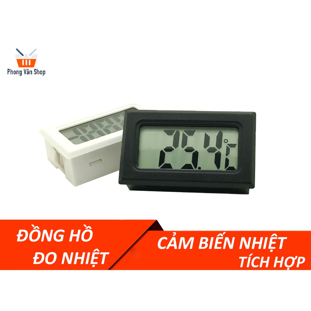 Thermal sensor meter - Sensor head integrated inside the clock body ...