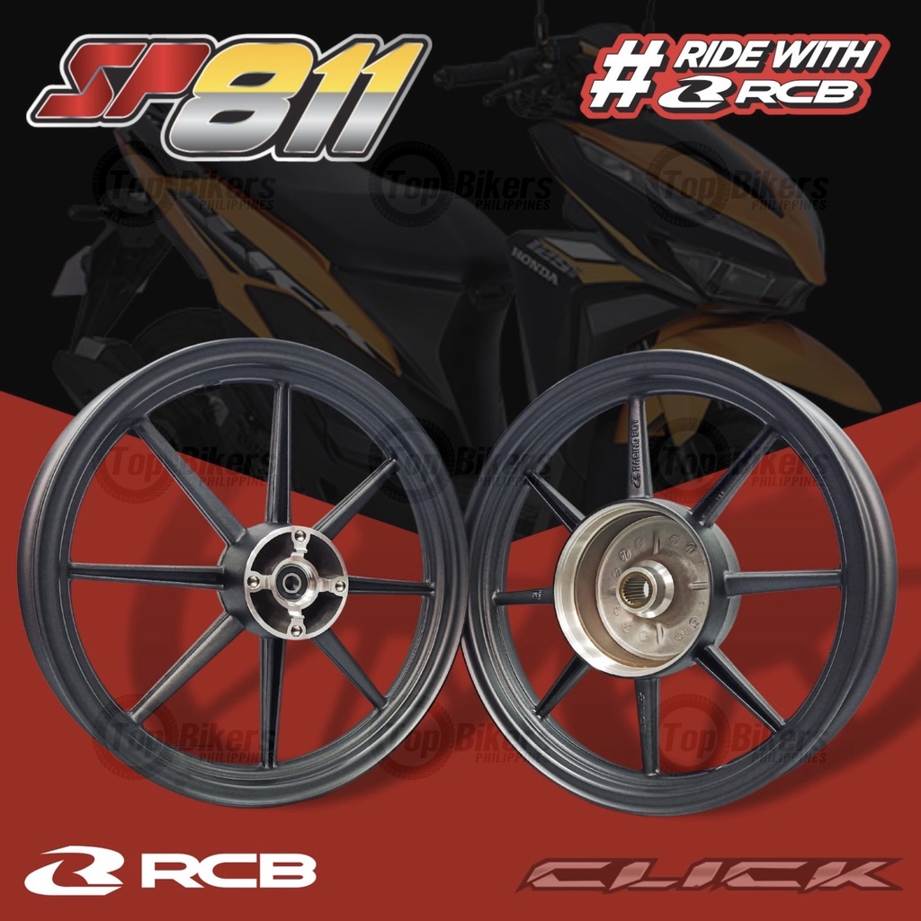 RCB RB8 Mags SP800 (5H) /SP811 Honda Click 125, Click 150, Game Changer ...