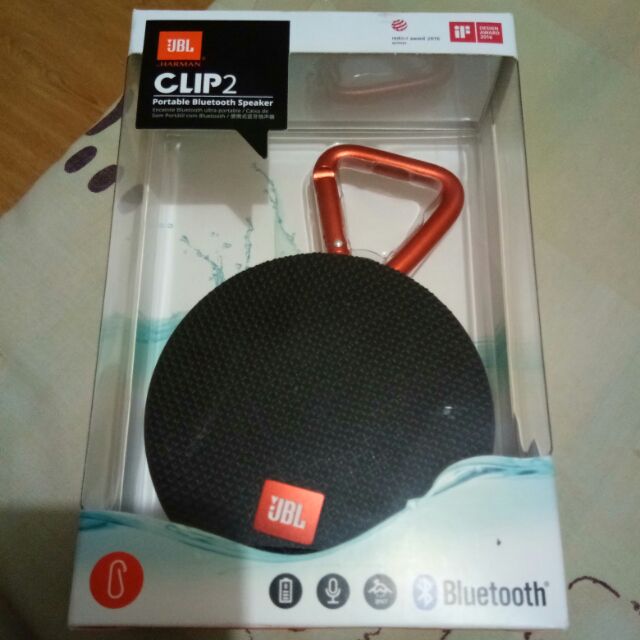 Jbl clip 2 bluetooth hot sale