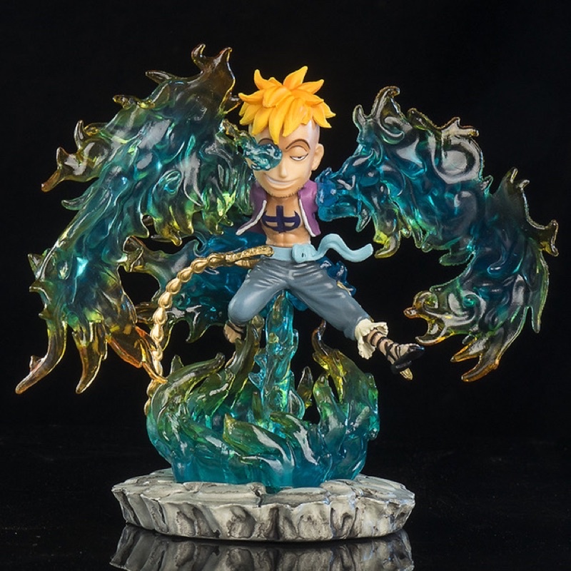 Phoenix Marco Mini Character Model, White Beard Pirate Band, Figure ...