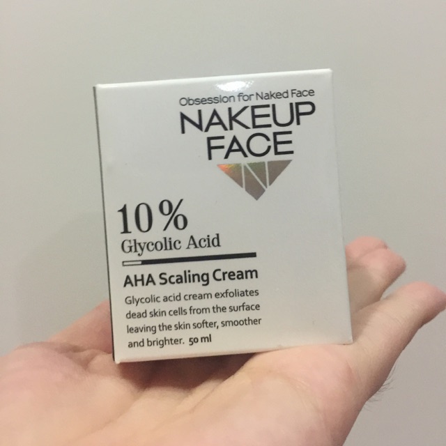 Nakeup Face 10 Aha Scaling Cream