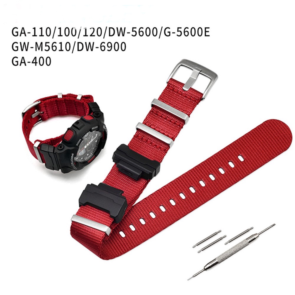 Dw 5600 Correa Nato Casio G Shock Nylon Replacement Watchband For