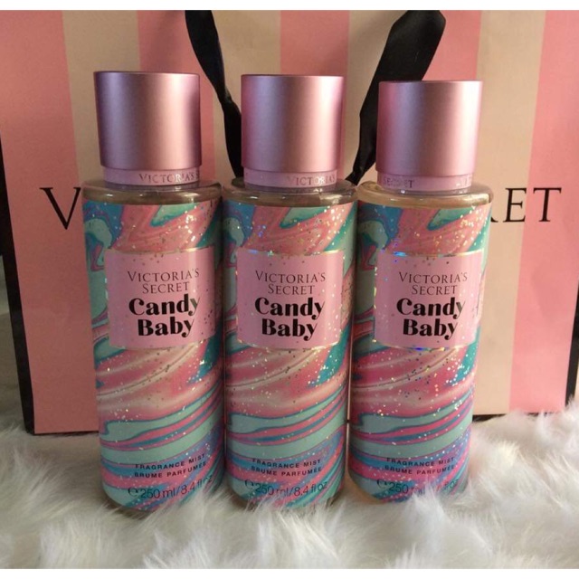 Victoria secret body discount spray candy baby