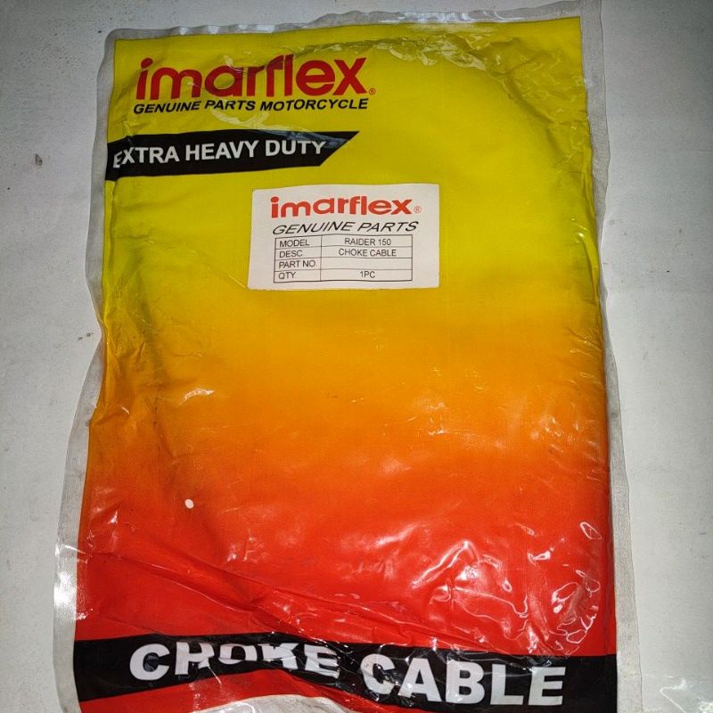 Choke cable for Raider 150 (imarflex) Shopee Philippines