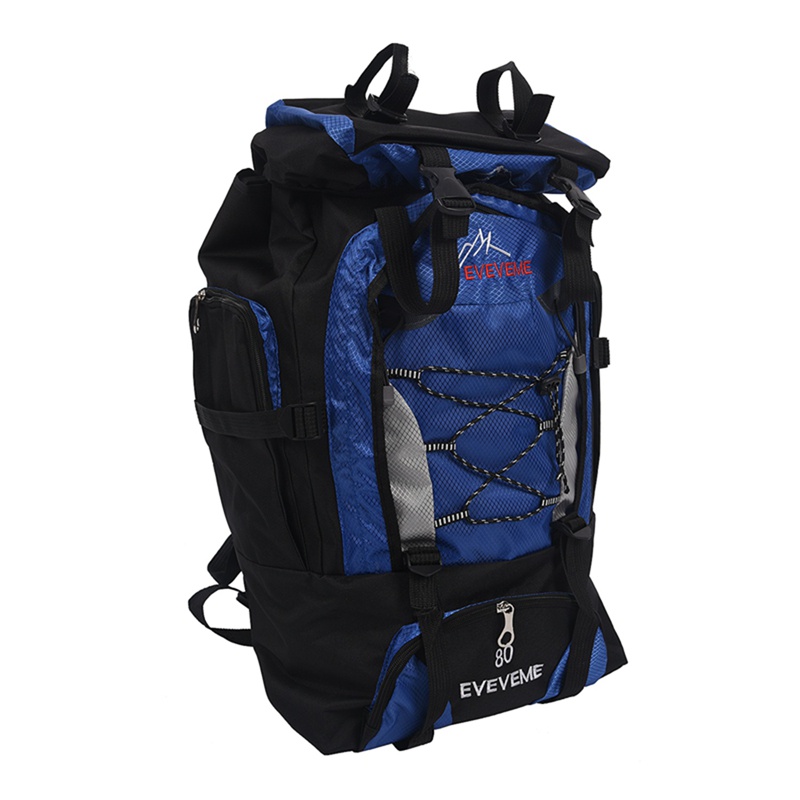 EVEVEME 2 Pcs 80L Load Waterproof Rucksack Backpack Bag Luggage Outdoor Hiking Camping Travel Red Shopee Philippines