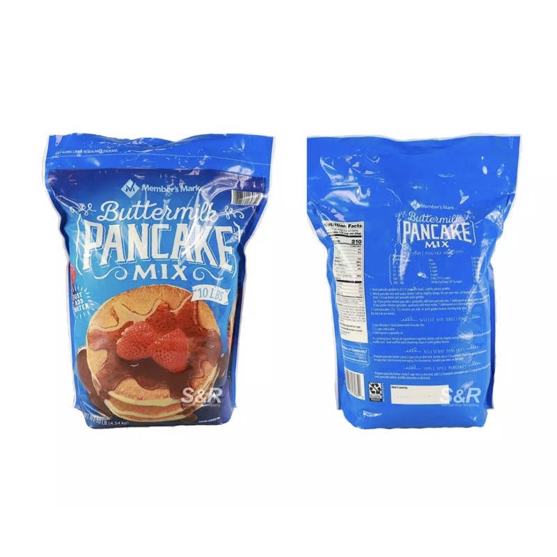 Members Mark Buttermilk Pancake Mix 4.54kg Shopee Philippines