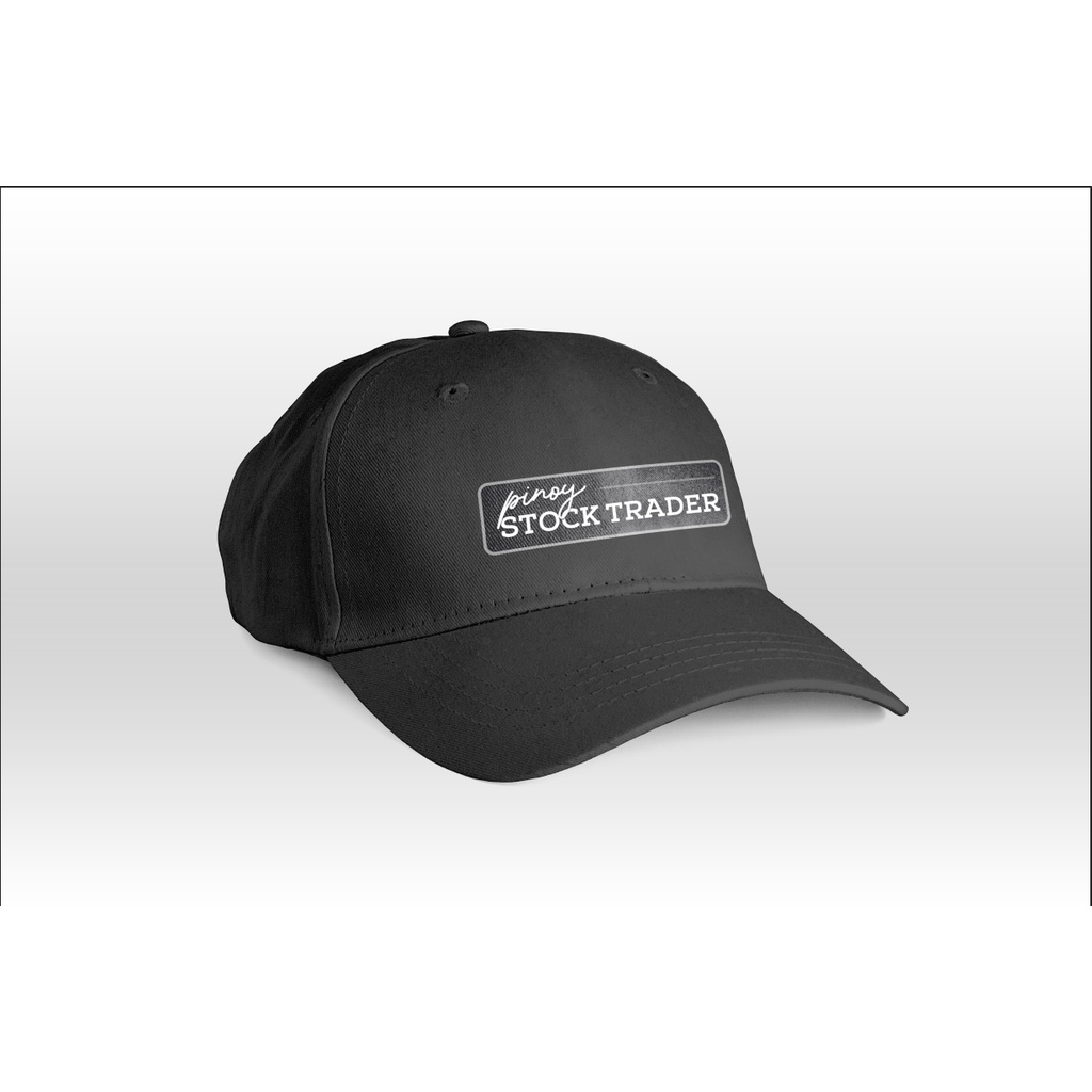 Black Cap Embroidered (Pinoy Stock Trader)(UNISEX) | Shopee Philippines