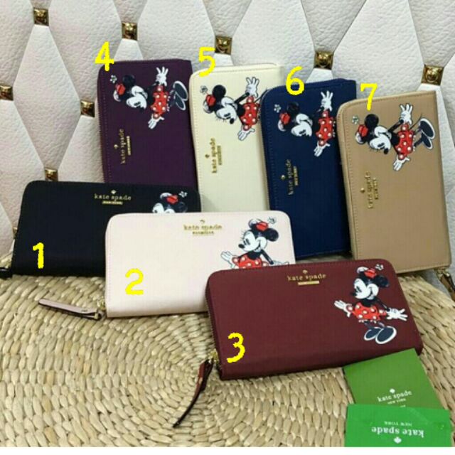 Kate spade minnie online mouse wallet