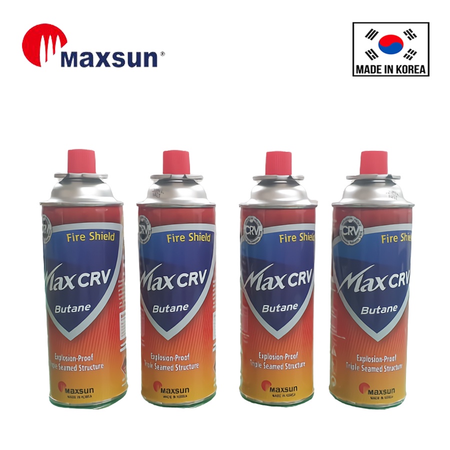 MAXSUN CRV Butane Gas, ExplosionProof Triple Seamed Structure 681 Set