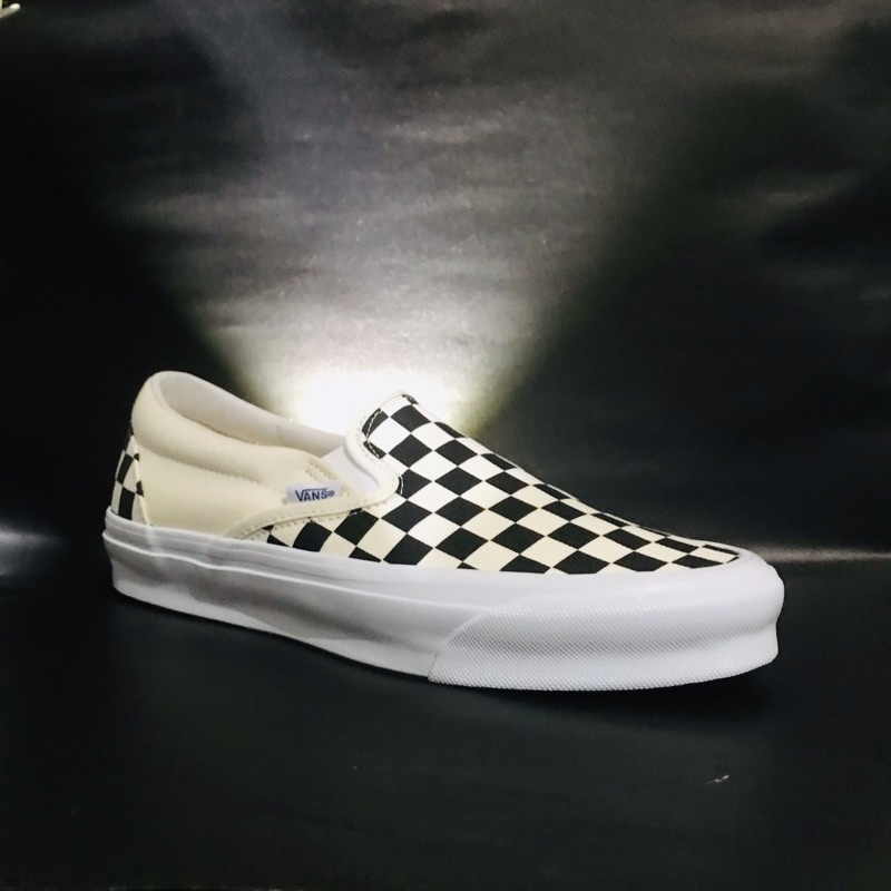 Vault checkerboard slip on sale