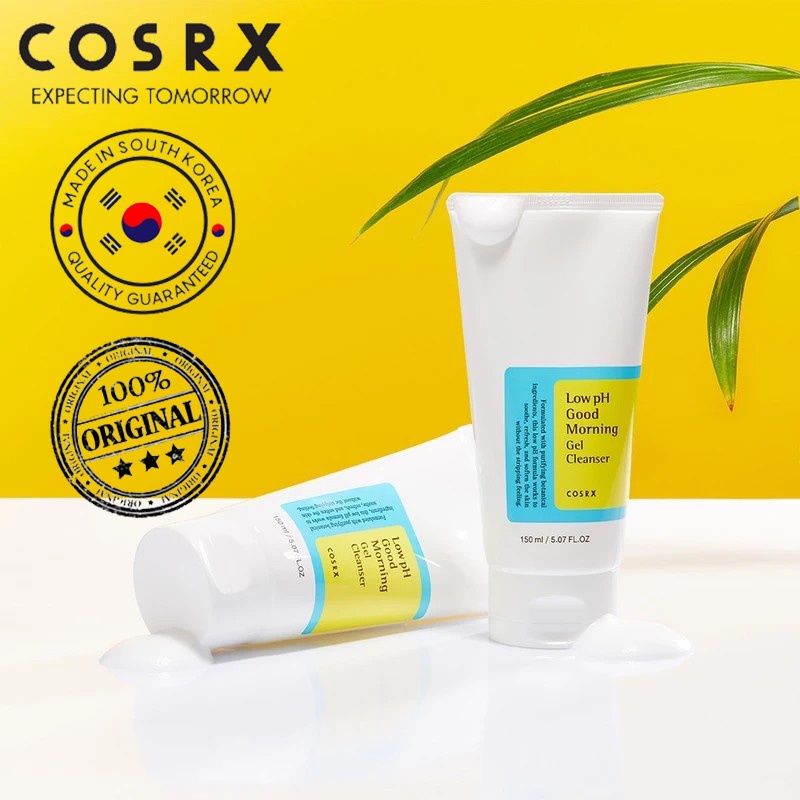 ๑☎ COSRX Low PH Gel Cleanser (150ml)Face Exfoliator Facial Cleanser