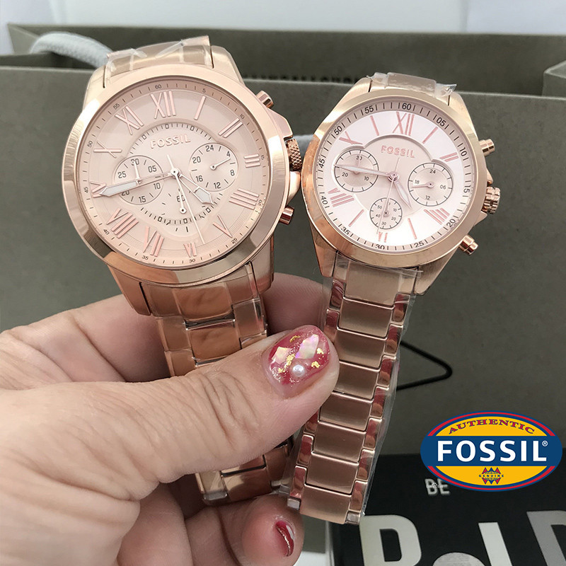 Fossil watch couple price best sale