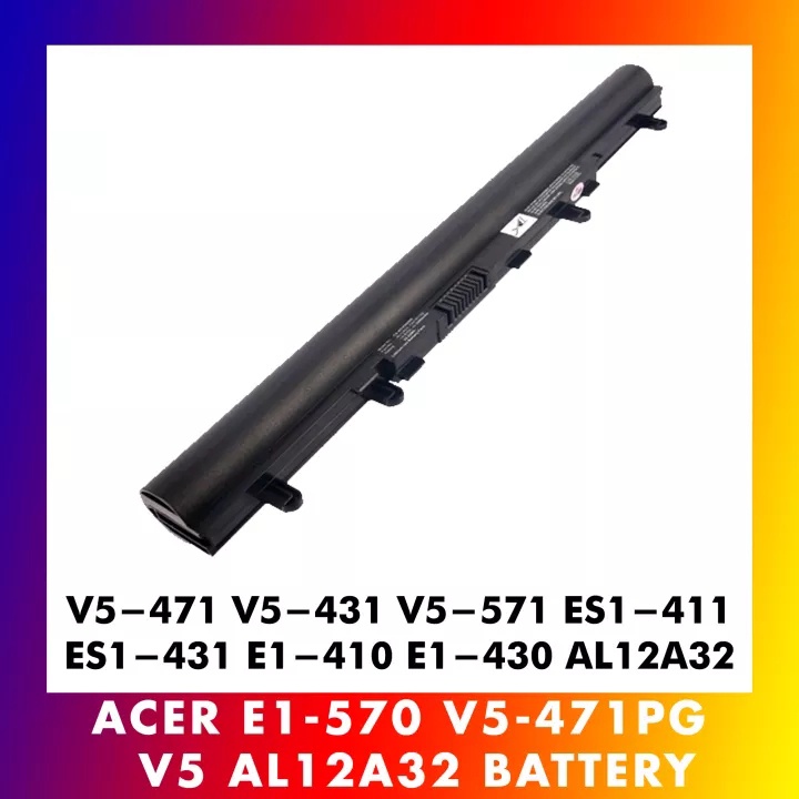 Acer Aspire V5-471 V5-431 V5-571 ES1-411 ES1-431 E1-410 E1-430 AL12A32 ...